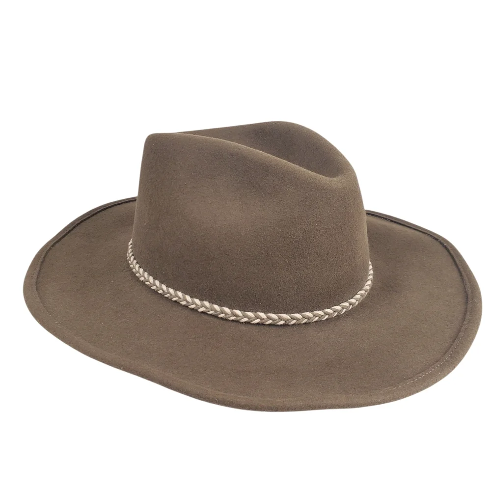 Stetson Rawhide XXX Buffalo Western Cowboy Hat. Mink. 61. NWOT - Picture 2 of 11